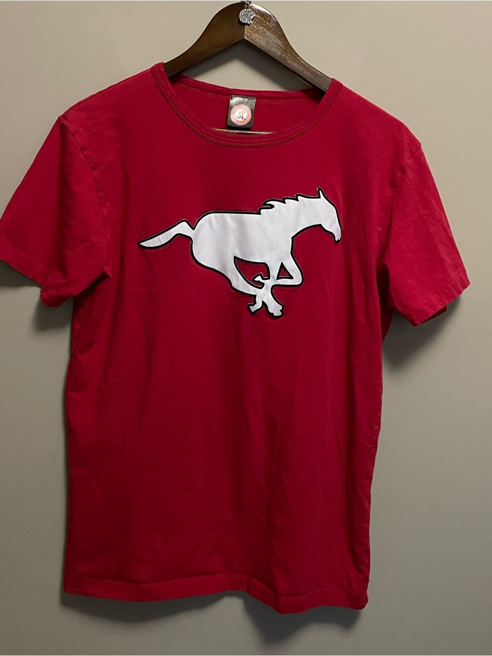 Calgary Stampeders Red T-Shirt Men Women Medium